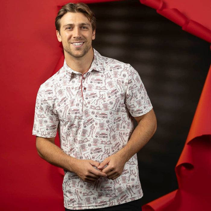 RSVLTS Marvel Breakfast Balls All-Day Polo Deadpool  "Chips and Chimi" – All Day Polo