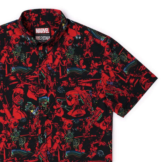 RSVLTS XS RSVLTS Deadpool Series 1 "Maximum Effort" _ KUNUFLEX Short Sleeve Shirt