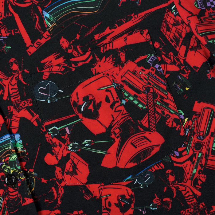 RSVLTS RSVLTS Deadpool Series 1 "Maximum Effort" _ KUNUFLEX Short Sleeve Shirt