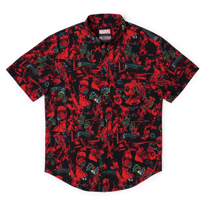 RSVLTS RSVLTS Deadpool Series 1 "Maximum Effort" _ KUNUFLEX Short Sleeve Shirt