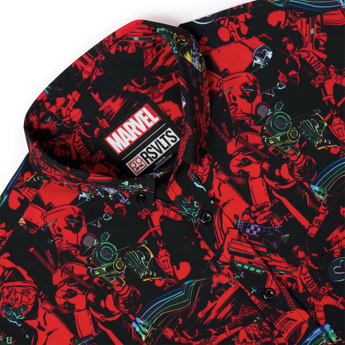 RSVLTS RSVLTS Deadpool Series 1 "Maximum Effort" _ KUNUFLEX Short Sleeve Shirt
