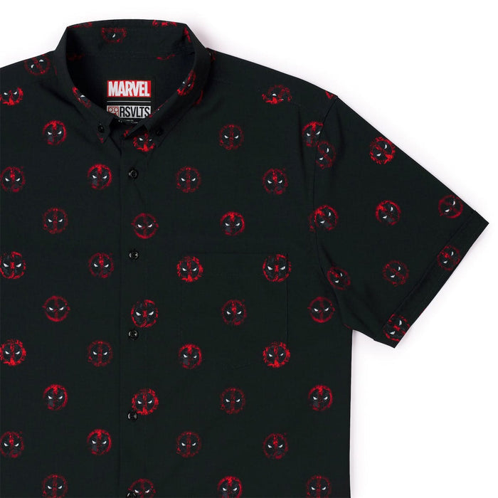 RSVLTS XS Marvel Short Sleeve Shirt Deadpool "The Anti-Hero" – KUNUFLEX Short Sleeve Shirt