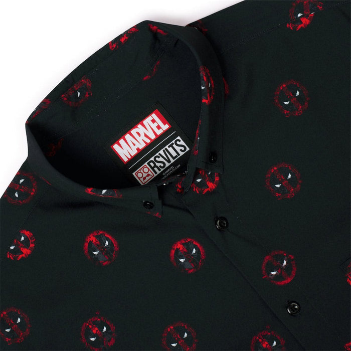 RSVLTS Marvel Short Sleeve Shirt Deadpool "The Anti-Hero" – KUNUFLEX Short Sleeve Shirt