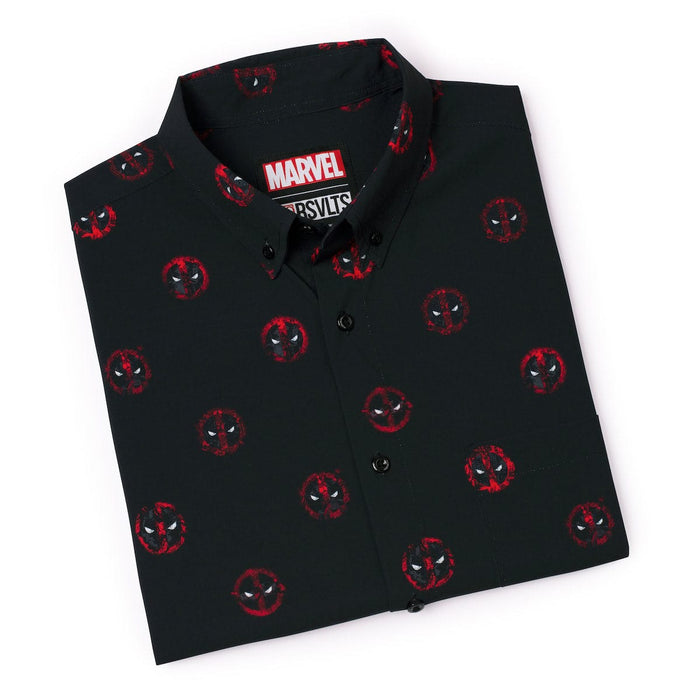 RSVLTS Marvel Short Sleeve Shirt Deadpool "The Anti-Hero" – KUNUFLEX Short Sleeve Shirt