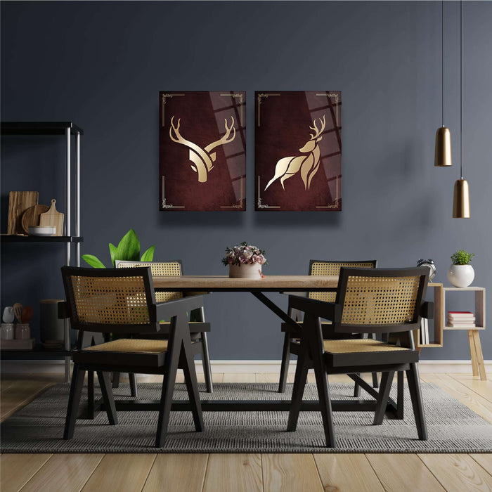 Deer Wall Decor - Artwork available at Dekadron for $199.90
