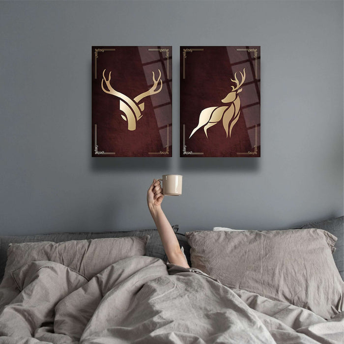 Deer Wall Decor - Artwork available at Dekadron for $299.90