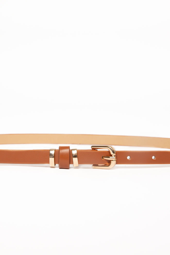 Petal and Pup USA ACCESSORIES Delfina Belt - Tan One Size
