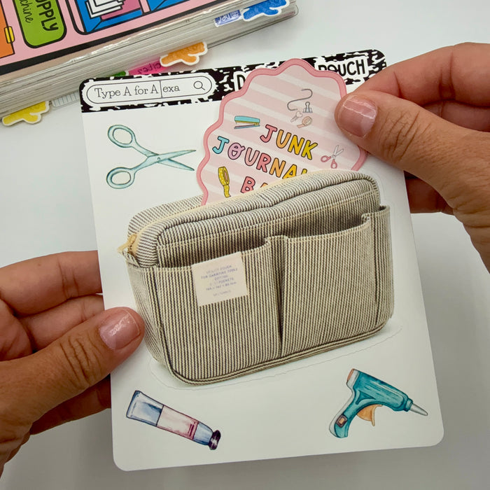 Delfonics Craft Pouch Jumbo Journaling Sticker Pocket