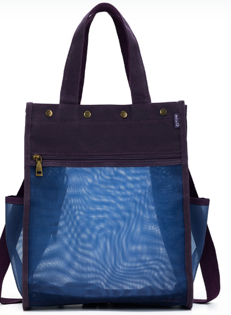 della Q Maker's Tall Mesh Tote
