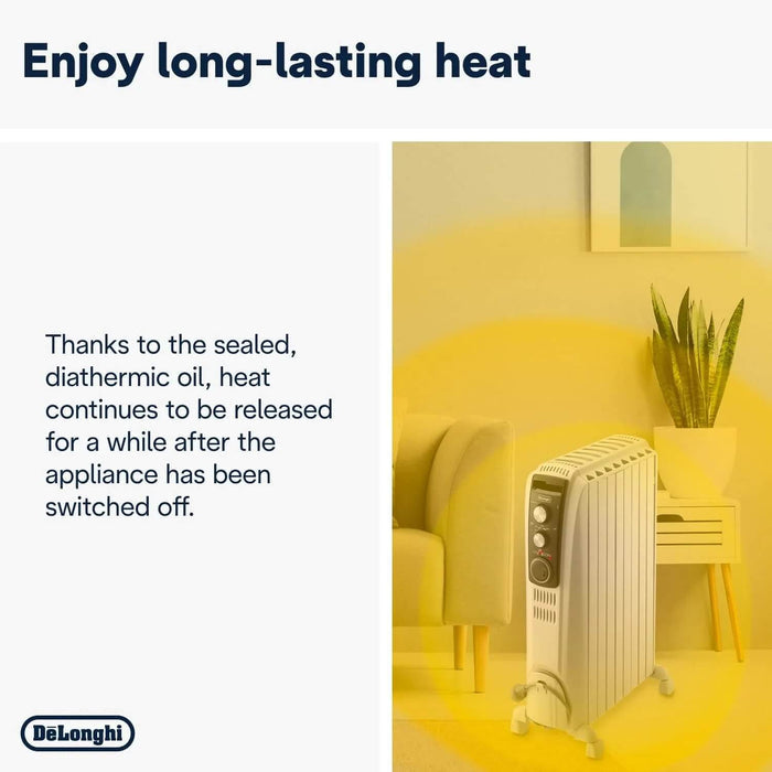 DeLonghi 2KW Dragon Oil-Filled Radiator | TRD40820T