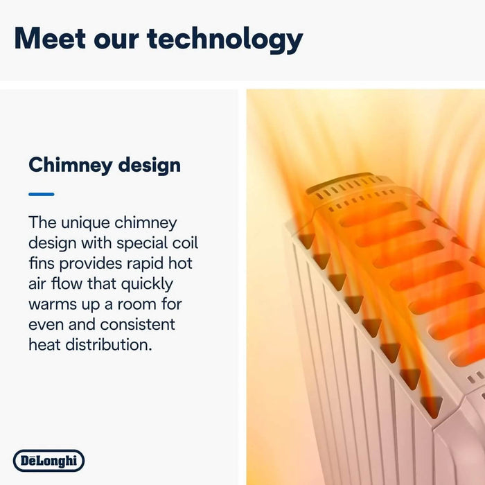 DeLonghi 2KW Dragon Oil-Filled Radiator | TRD40820T