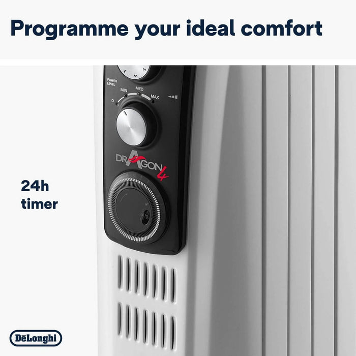 DeLonghi 2KW Dragon Oil-Filled Radiator | TRD40820T