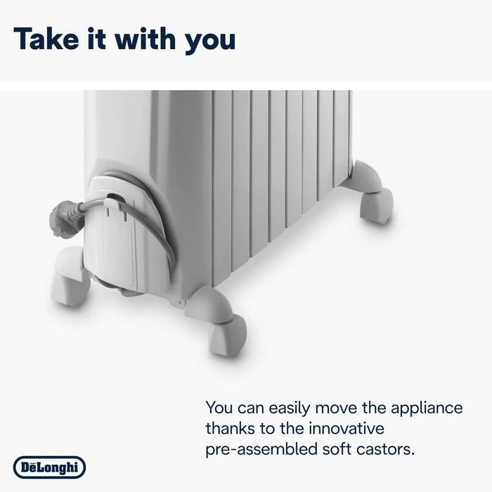 DeLonghi 2KW Dragon Oil-Filled Radiator | TRD40820T