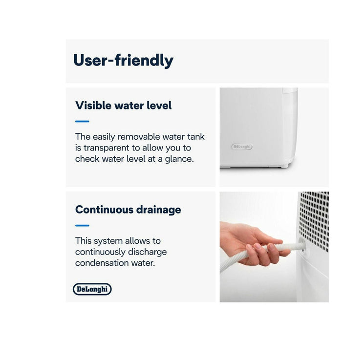 De’Longhi Tasciugo AriaDry Multi Dehumidifier 12 L/day – view 6