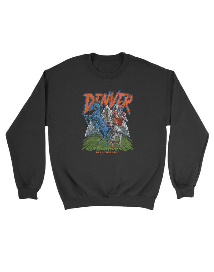 DENVER FOOTBALL v2 KIDS CREWNECK SWEATSHIRT – Kids clothes – Dead Threads Apparel