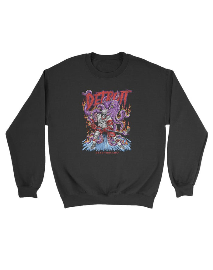 DETROIT HOCKEY KIDS CREWNECK SWEATSHIRT – Kids clothes – Dead Threads Apparel