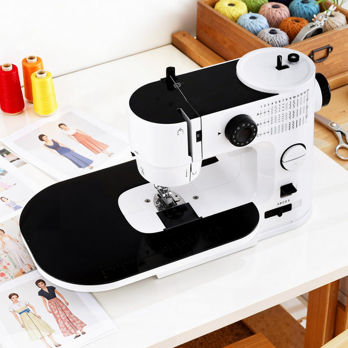Devanti 39 Stitches Mini Sewing Machine Portable Sewing Machine Kit - Devanti