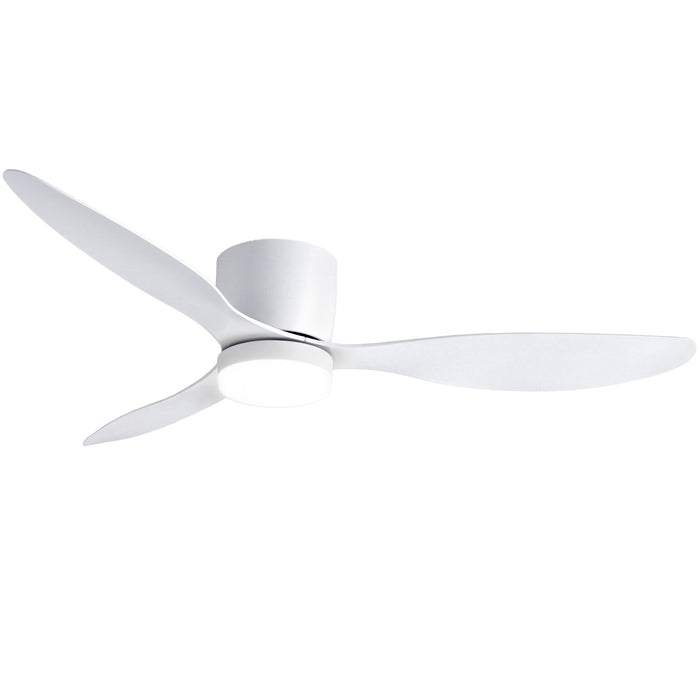Devanti 52'' Ceiling Fan 3 Blades DC Motor w/Light w/Remote White - Devanti