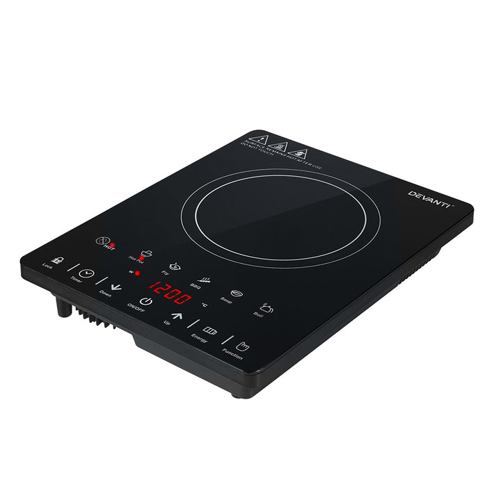 Devanti Electric Ceramic Cooktop 30cm - Devanti
