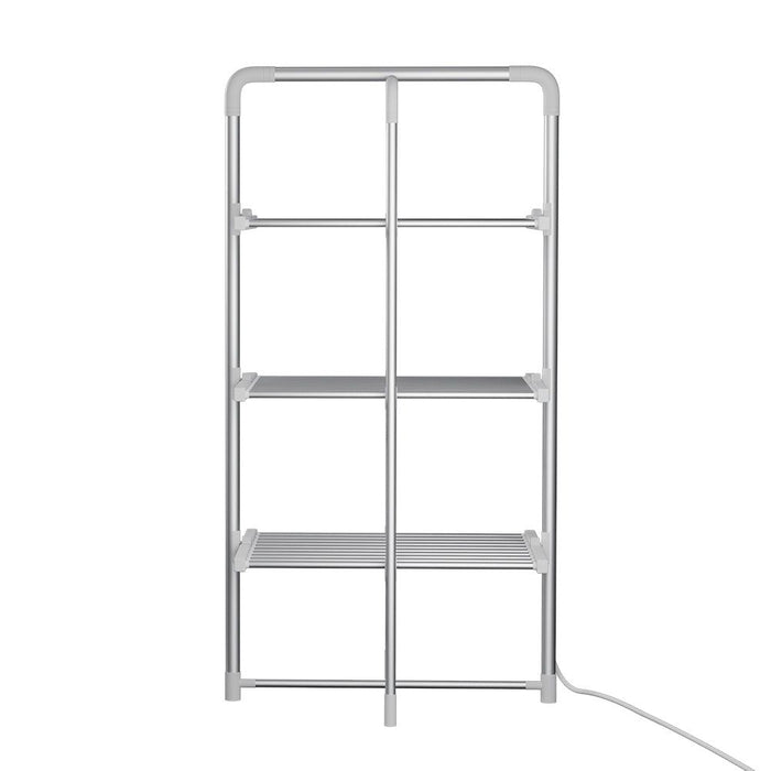 Devanti Electric Heated Towel Rail Rack 30 Bars Foldable Clothes Dry Warmer -Home Living Store - -