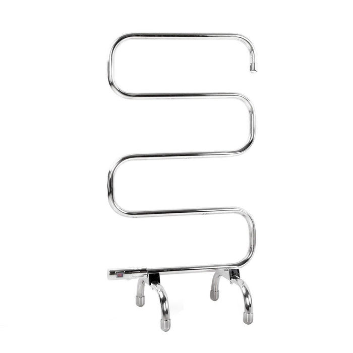 Devanti Electric Heated Towel Rail Rack 5 Bars Freestanding Clothes Dry Warmer -Home Living Store - -