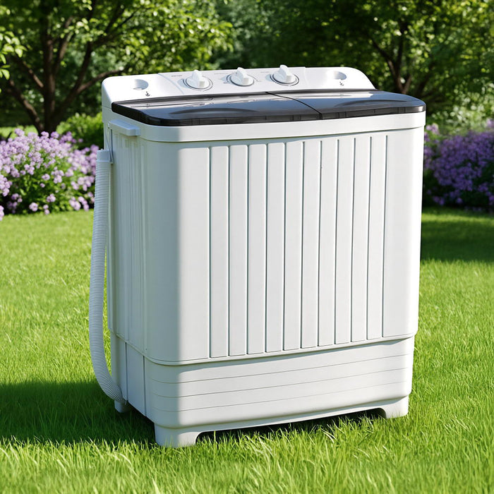 Devanti Portable Washing Machine Twin Tub 4.5KG - Devanti
