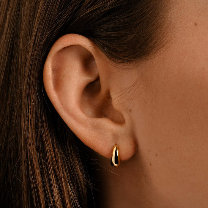 Dewdrop Earrings in Gold