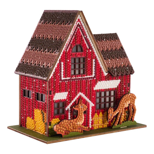 Diamond Art Club Gem House - Farm House Diamond Painting Kit