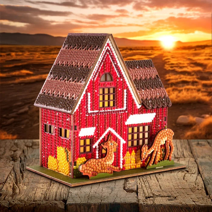 Diamond Art Club Gem House - Farm House Diamond Painting Kit