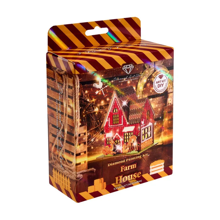 Diamond Art Club Gem House - Farm House Diamond Painting Kit