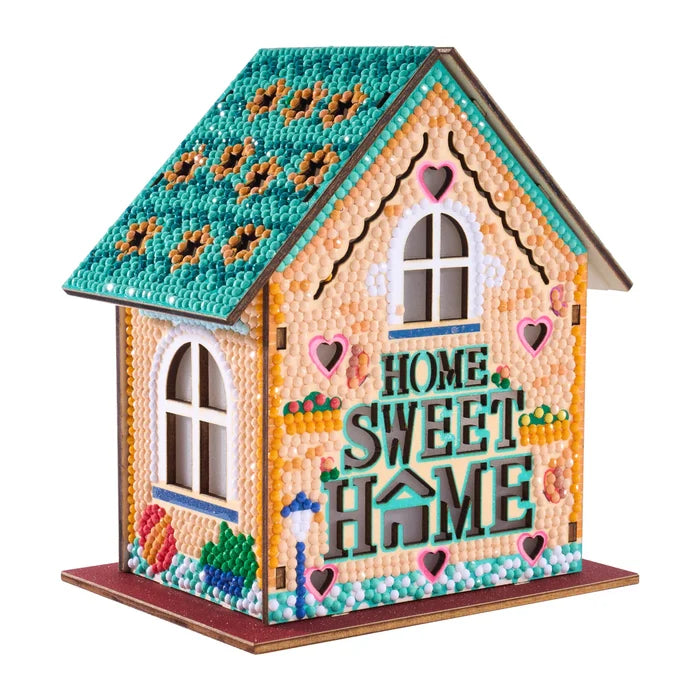 Diamond Art Club Gem House - Home Sweet Home Diamond Painting Kit