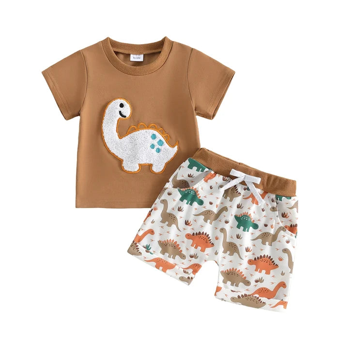 DINOSAUR Brown Summer Outfit