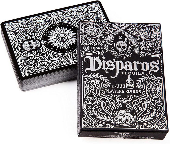 Disparos Black Playing Cards by Ellusionist