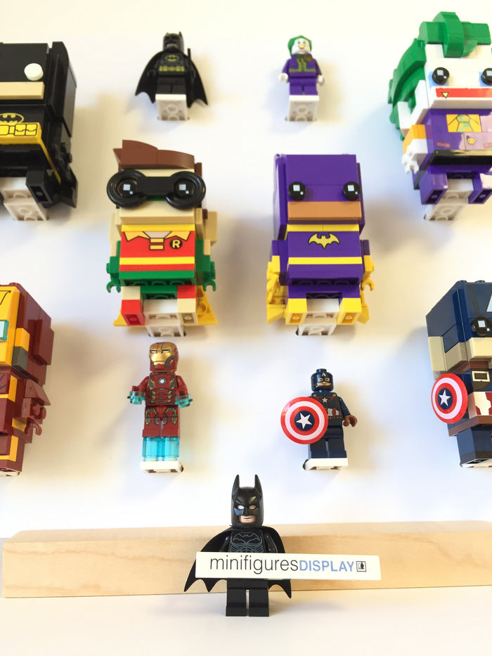 Display for Lego BrickHeadz Minifigures