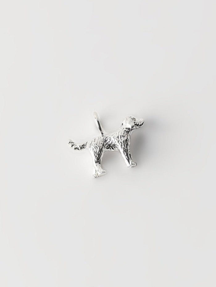 Wolf Circus Puppy Dog Charm Pendant in 925 Sterling Silver-Charm-wolfcircus.com