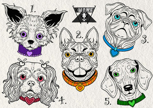 Dog Lover inspired designs by Emily