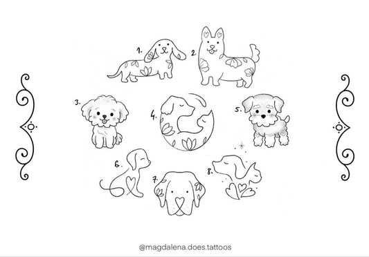 Dog Lover inspired designs by Magda