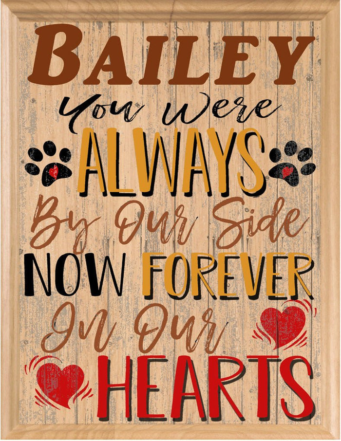 indoor dog memorial