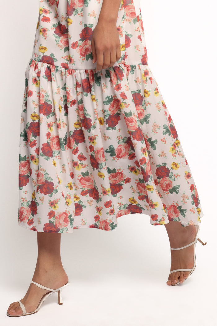 Petal and Pup USA DRESSES Donatella Maxi Dress - Floral (Hold for Amazon)