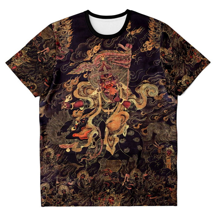 Dorje Legpa (Lekpa) Tibetan Buddhist Deity, Dharma Protector, Guru Rinpoche, Padmasambhava Graphic Art T-Shirt