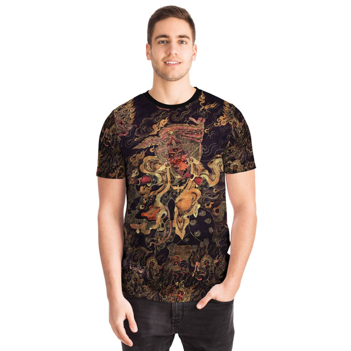 Dorje Legpa (Lekpa) Tibetan Buddhist Deity, Dharma Protector, Guru Rinpoche, Padmasambhava Graphic Art T-Shirt