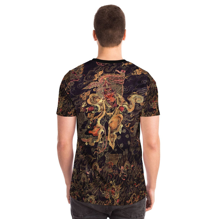 Dorje Legpa (Lekpa) Tibetan Buddhist Deity, Dharma Protector, Guru Rinpoche, Padmasambhava Graphic Art T-Shirt