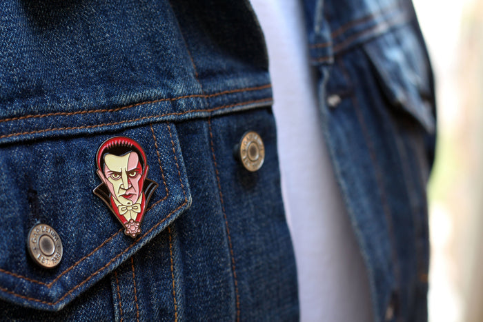 Dracula Enamel Pin