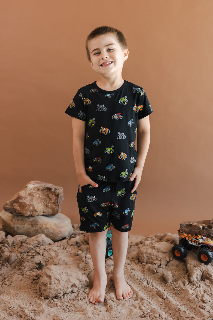 Drawstring Short in Monster Truck