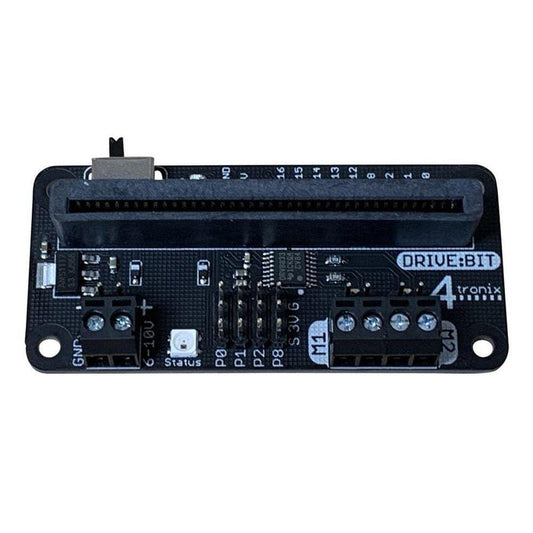 Drive:Bit Motor Controller for the Micro:Bit by 4tronix - The Pi Hut