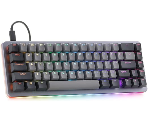 Drop MDX2217619 Computer Keyboards Space Gray Cherry MX Blue RGB