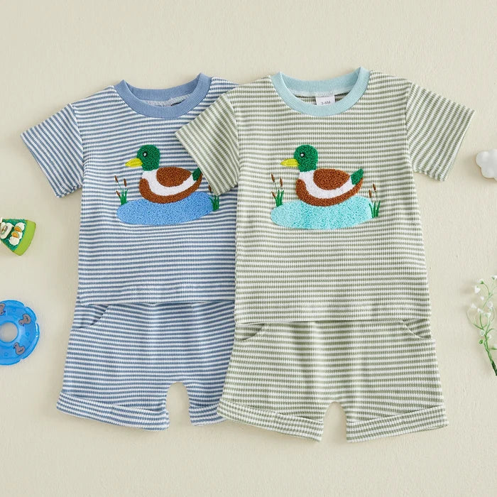 DUCK Striped Outfit