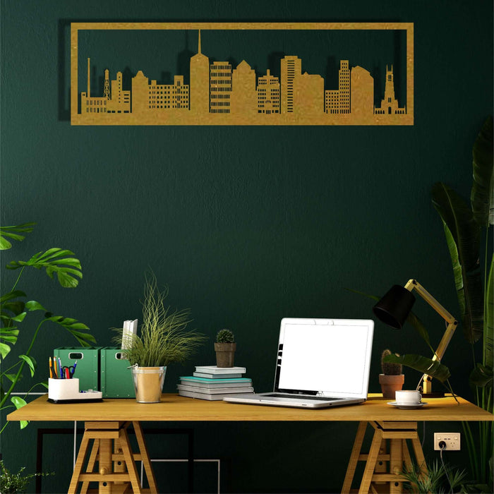 Durham Metal Wall Art - Decor available at Dekadron for $114.90