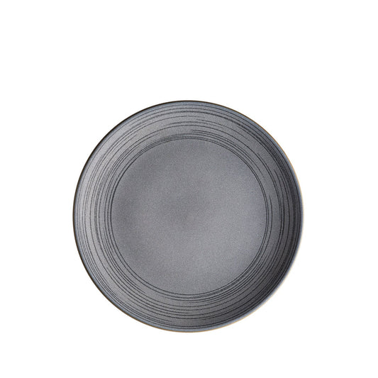 Heath Ceramics Echo Etched Dinner Plate in Indigo