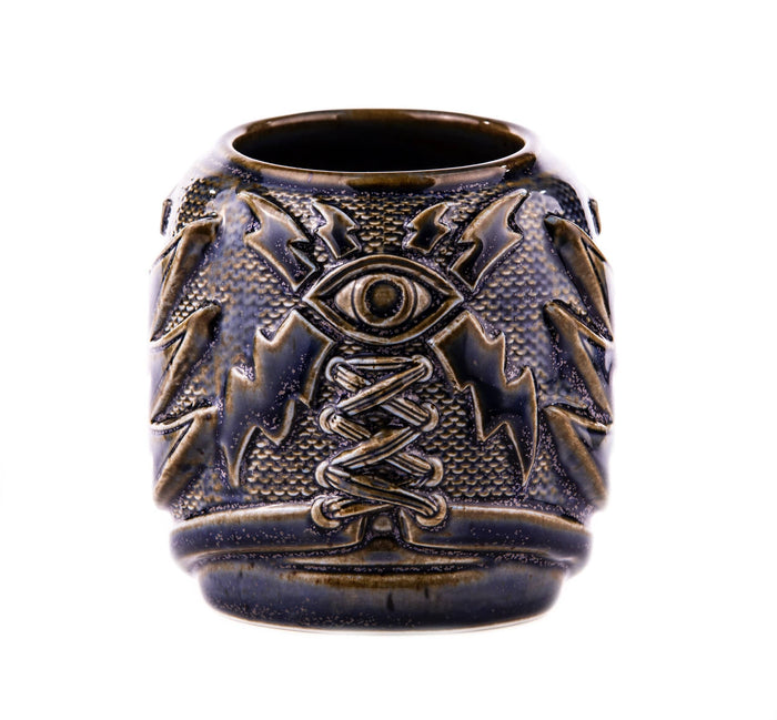 El Ojo Fantastico Tiki Mug - Fuego Azul